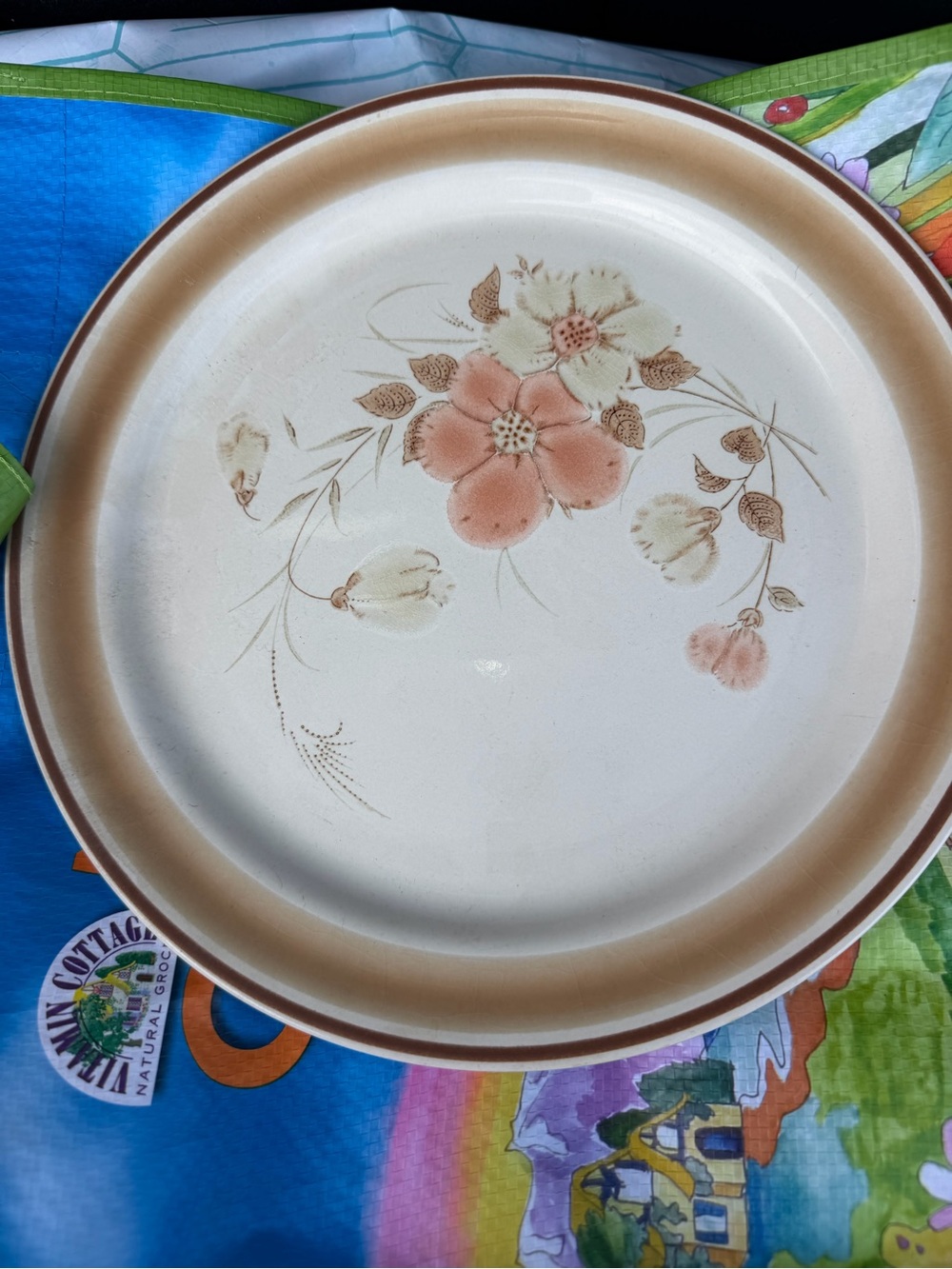 12 vintage Hearthside Stoneware dinner plate